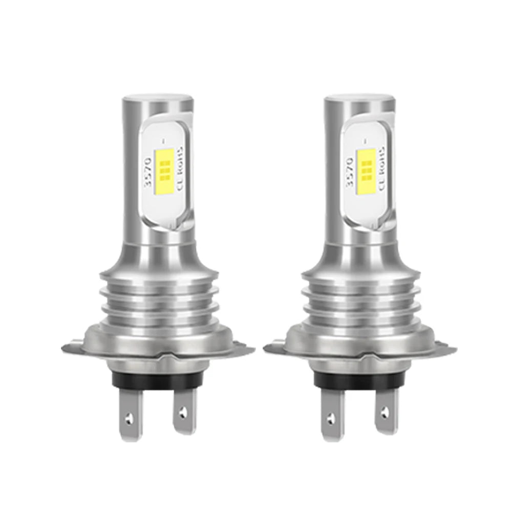LED Headlight Bulbs H15 H7 High/Lo Beam DRL 6000K White Canbus Error Free 30000LM DC12V Car Driving Fog Lamp Upgrade