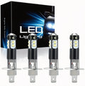 4Pcs H1 Super White LED Headlight Bulbs Kit High Low Beam Fo