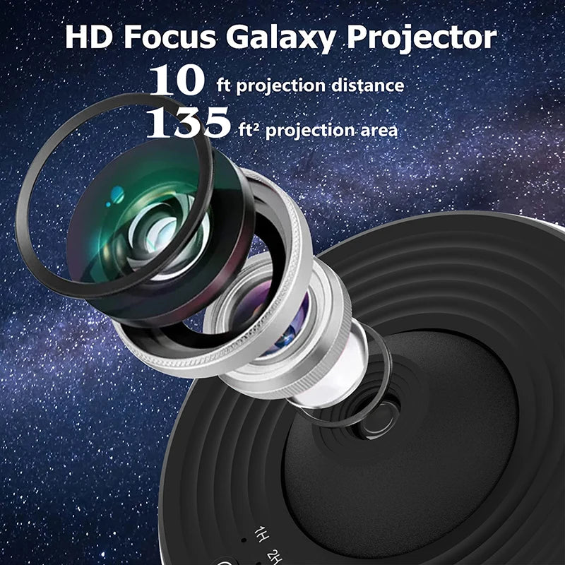 Night Light Galaxy Projector Starry Sky Projector 360 Rotate