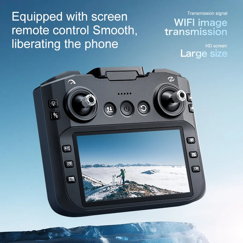 ZNLYRION RC Drone K21MAX Foldable Brushless Drone With Scree