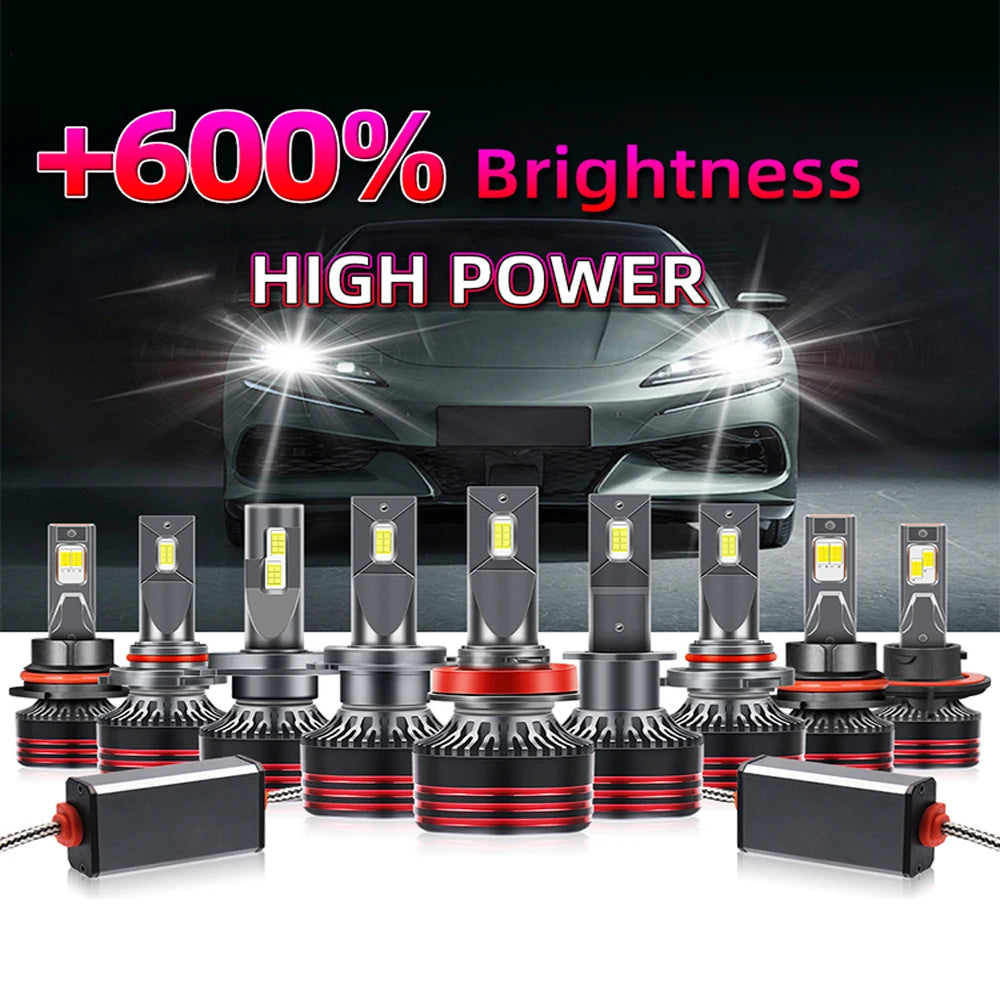 H11 Canbus LED Headlight Bulbs 9005/HB3 9006/HB4 H1 H4 H7 H1