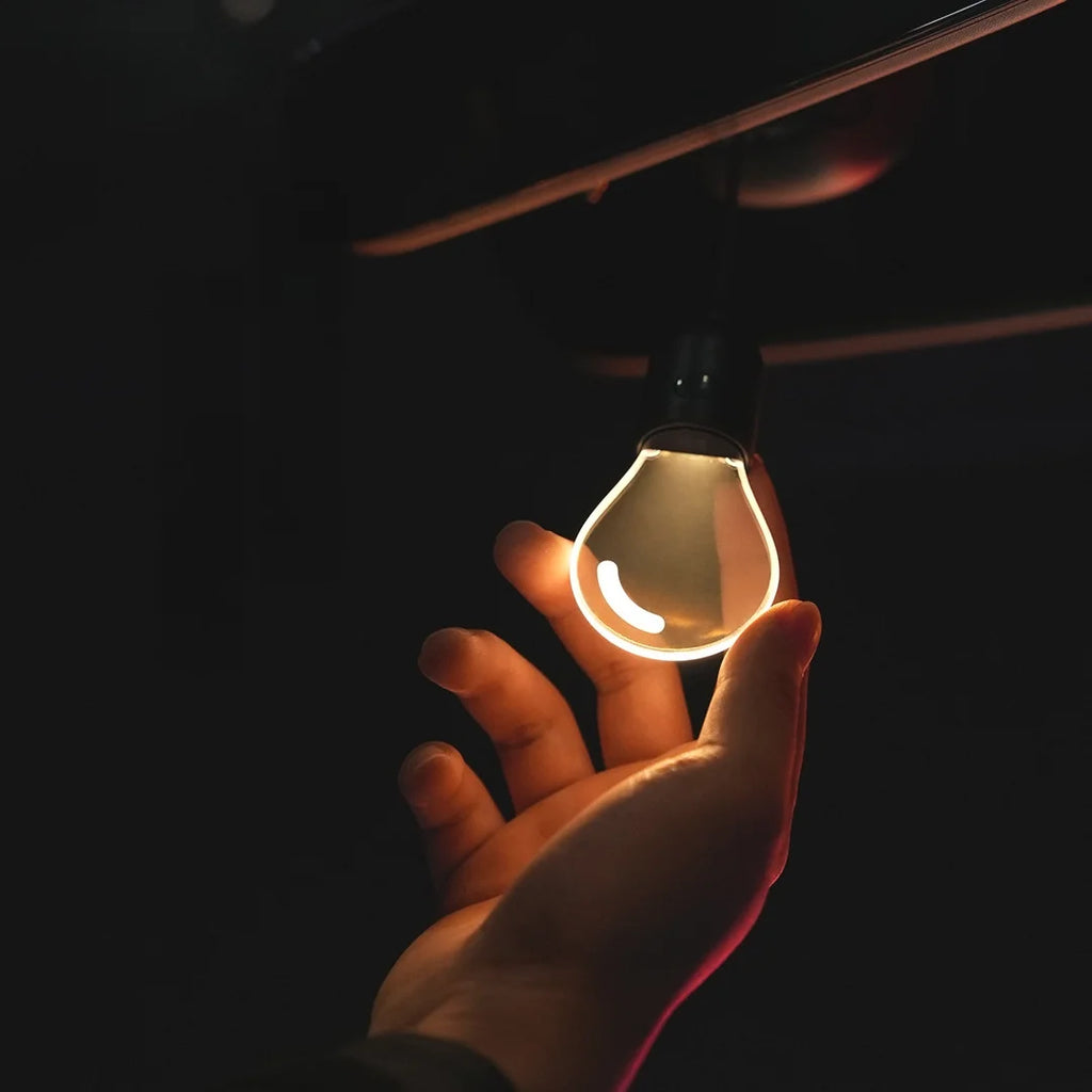 SEAMETAL Elegant Bulb Light Car Pendant Mirror Hanging Soft 
