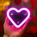 Heart Shape LED Light Solar-Powered Accent Ambient USB Charg