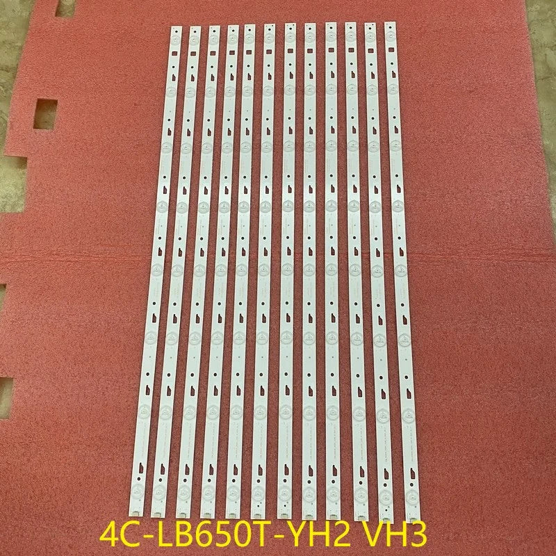 LED blacklight Strip For TCL 65R8 Thomson 65UA6606 L65E5800A LVU650CC 4C-LB650T-VH3 TV_ODM_650d30_3030C_12X8