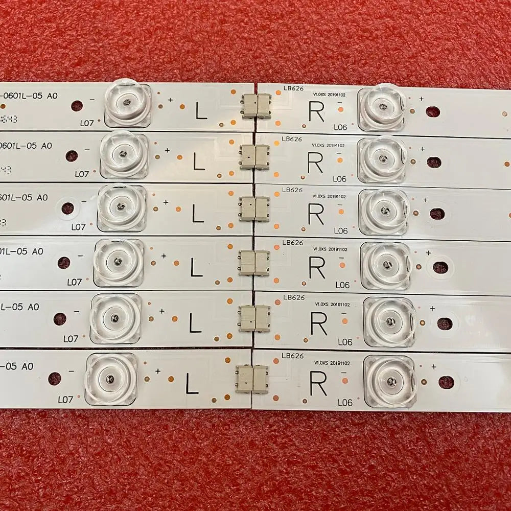 LED Backlight Strip for(12) for Sharp LSC550FN13 LC-55CUF8472ES LC-55CUG8462K LC-55CUG8461KS