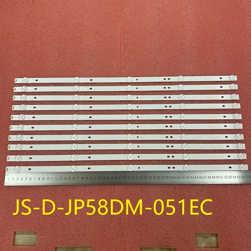 LED Backlight Strip for 10pcs/set LED Strip 5LED for TD SYSTEMS K58DLJ10US 58 TVLED584K01
