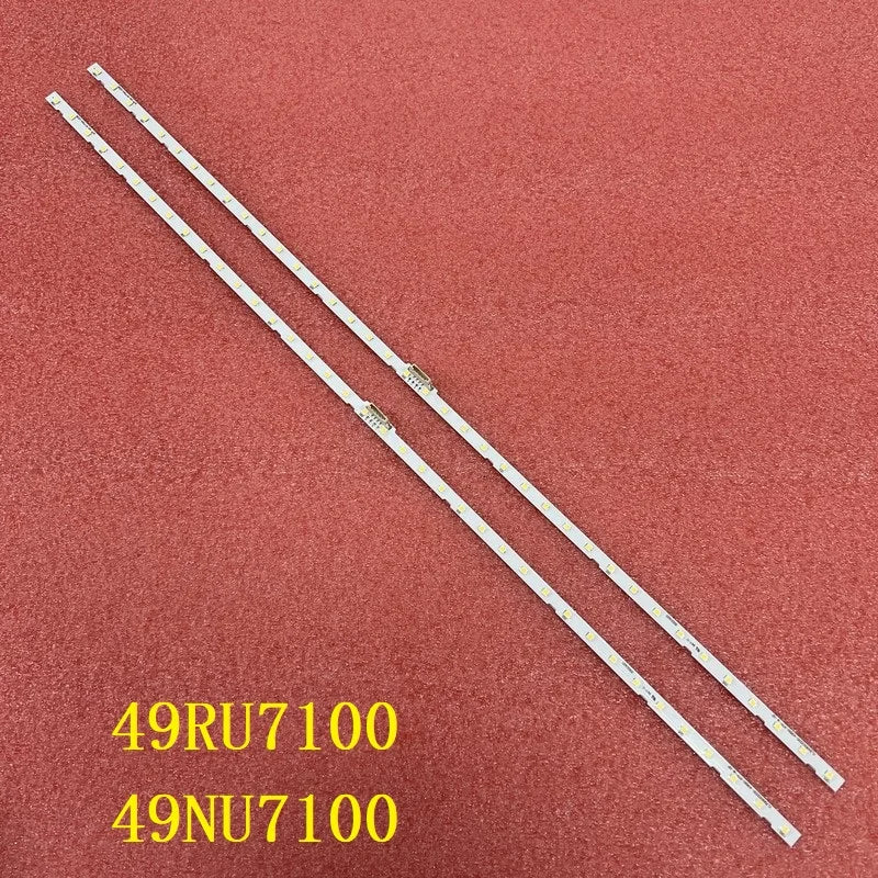 LED Backlight Strip for 2pcs LED Backlight Strip for Samsung UE49RU7100 UN49RU7100 UE49NU7100 UN49NU7100
