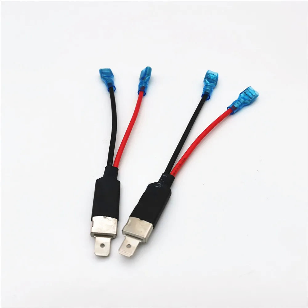 2pcs H1 LED Single Conversion Wiring Connector Cable Holder 