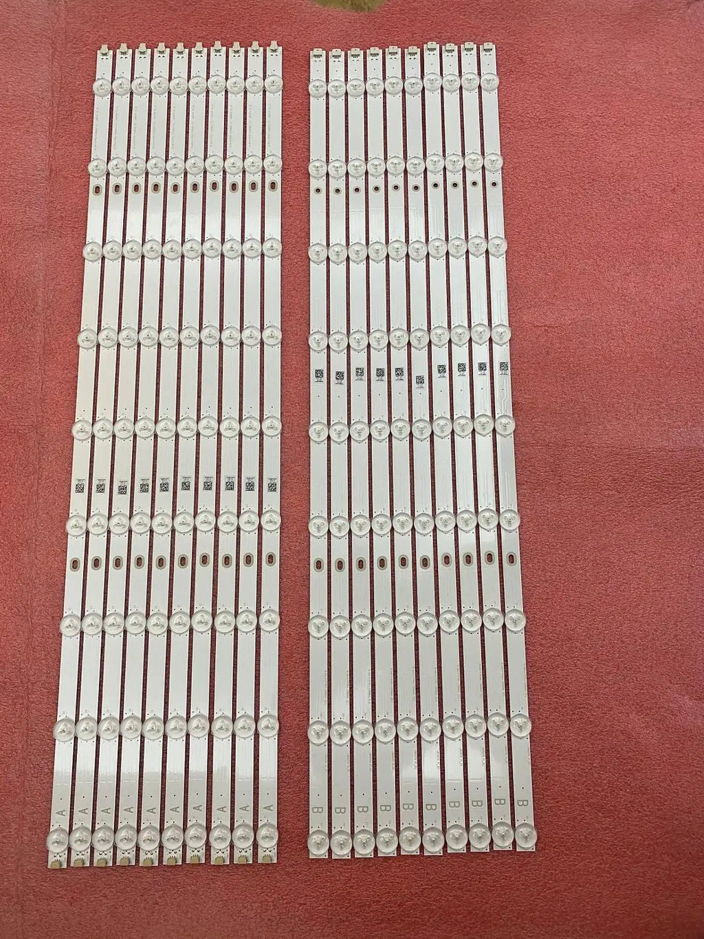 LED Backlight Strip for 20 PCS/set LED Backlight strip for Vizio LAUAQDKV M657-G0 M657-G LB6507N V0 V1_02