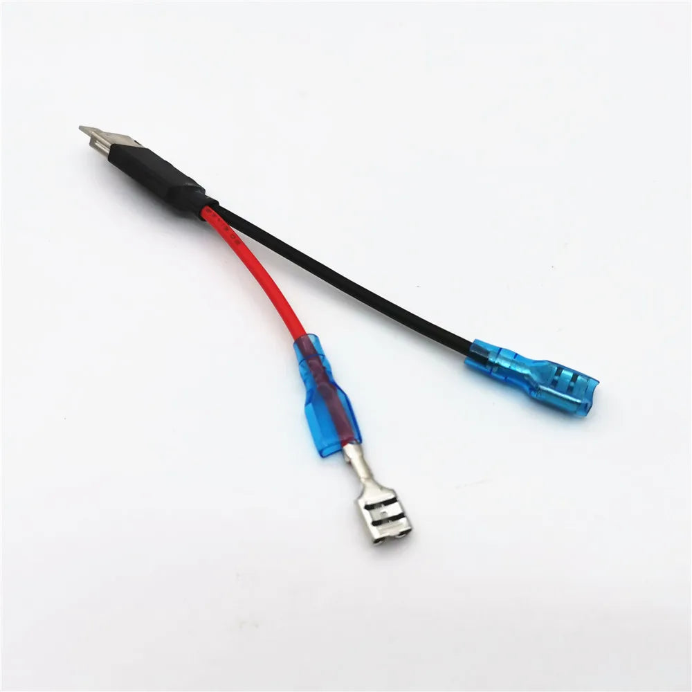 2pcs H1 LED Single Conversion Wiring Connector Cable Holder 