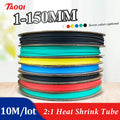 10 METER/LOT BLACK 1/2/3/4/5/6/8/10/10/12/14/16/18/20mm Heat