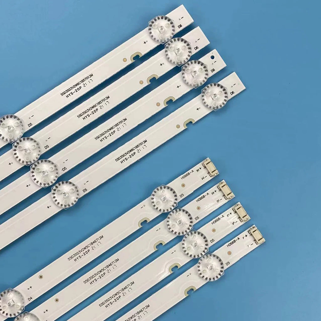 LED Strip for PTV55U21DSGW 55U4700LA PTV55U21DSWNC 2D03581 Rev.C 2D03582 YAL13 00530300 24 00630300 41