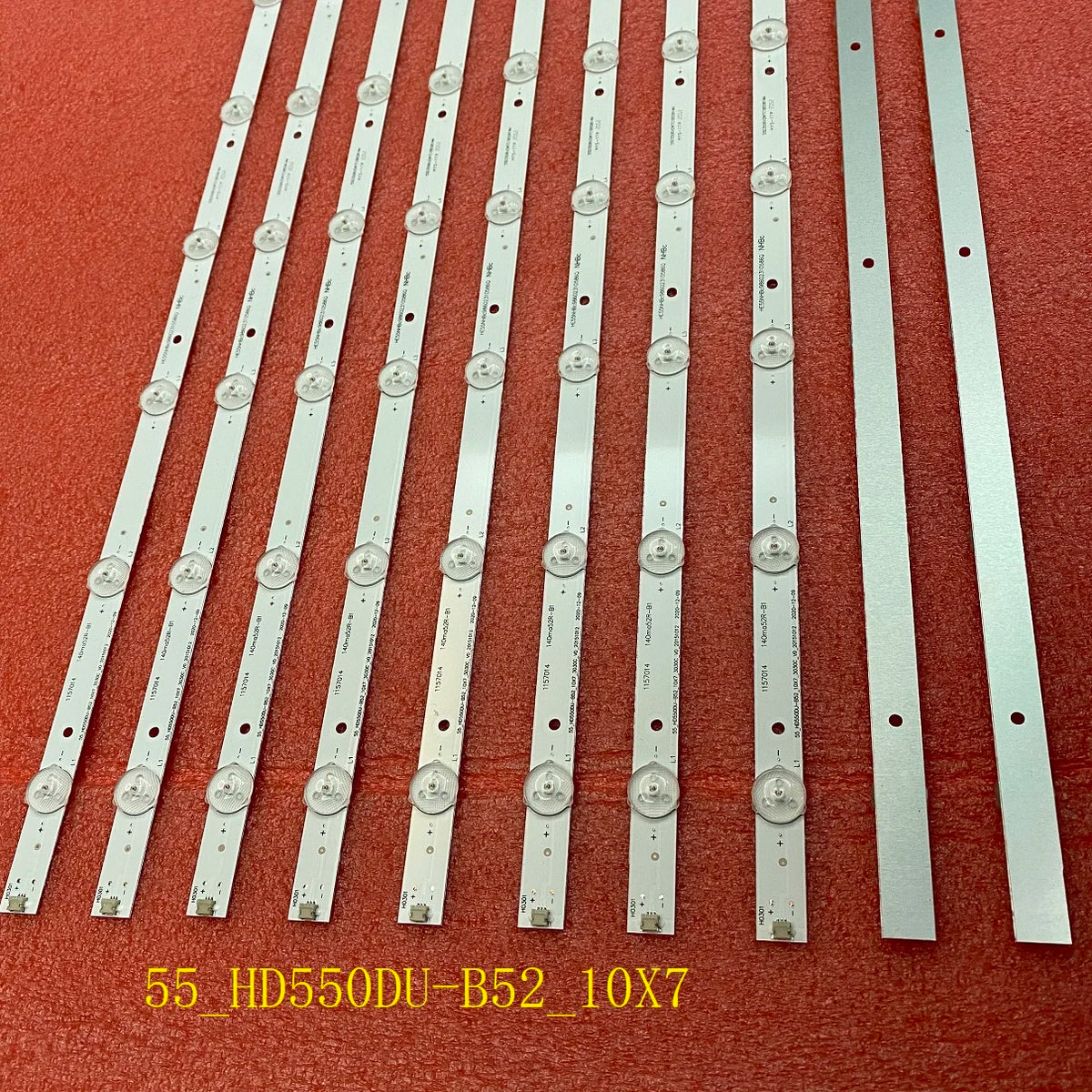 10 PCS/set 7LED LED Backlight Strip for H55MEC3050 Hisense 5