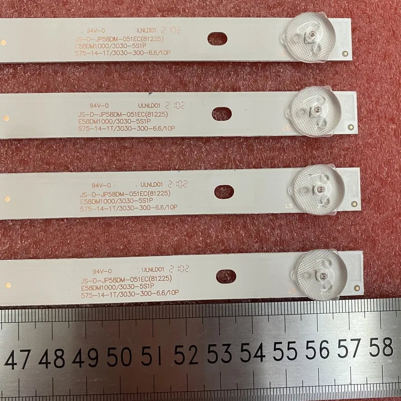LED Backlight Strip for 10pcs/set LED Strip 5LED for TD SYSTEMS K58DLJ10US 58 TVLED584K01