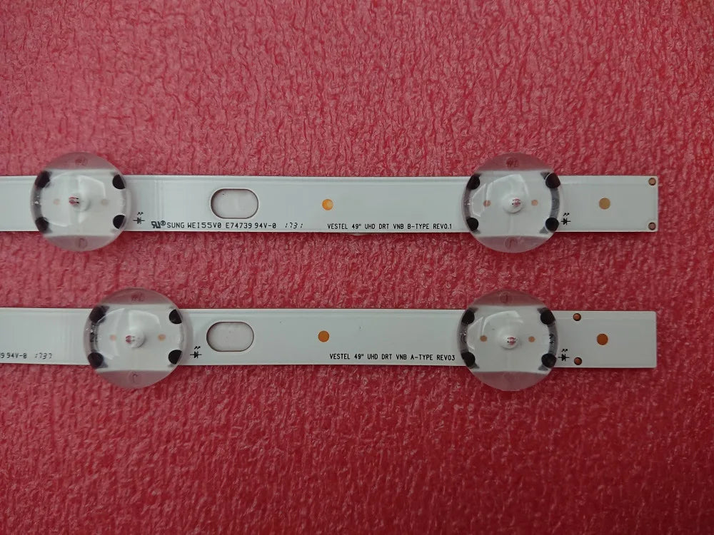 LED Backlight Strip for 49PUS6031/12 LUX149003 TD49UHDLED19 VES490QNDL-2D-N11 VES490QNDS-2D-U11 Vestel 49 UHD