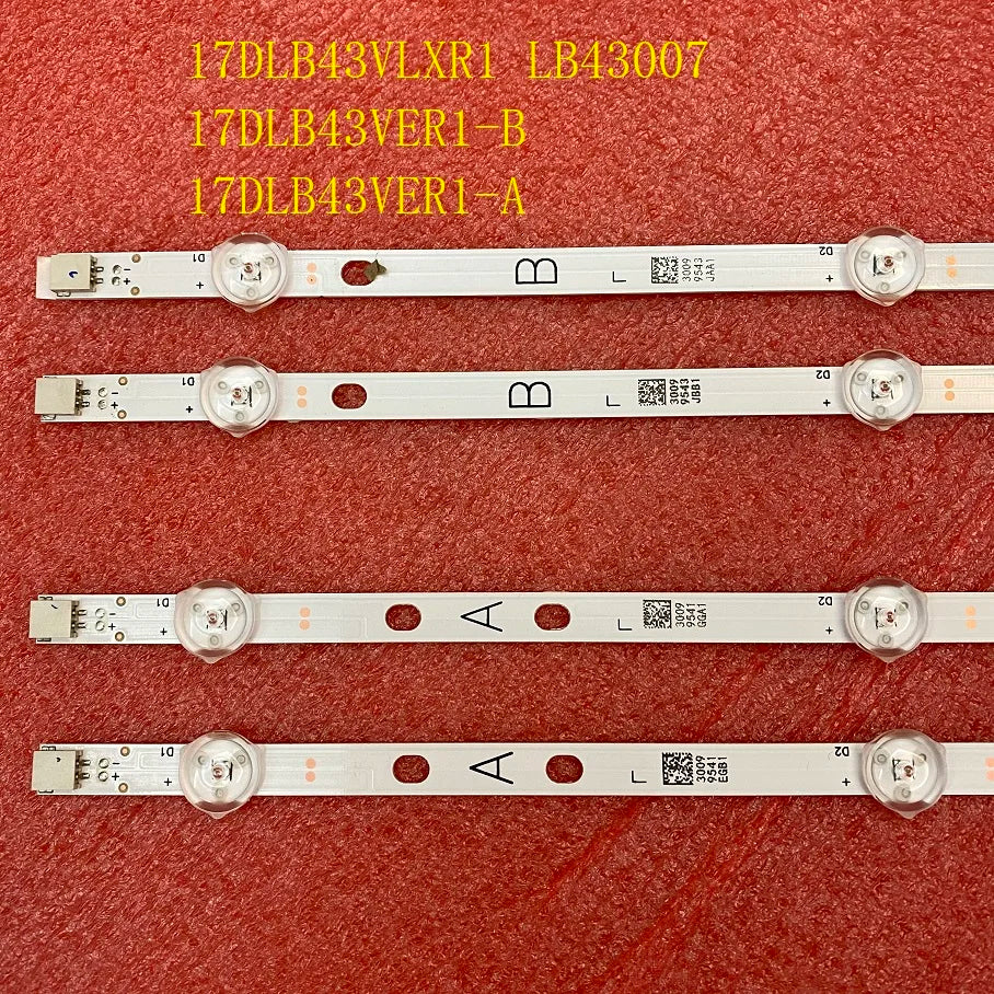 LED Backlight Strip for POLAROID P43D300FP BUSH DLED43287 Telefunken EXPTE43B35Z2KSAT JVC LT-43VF53B TV