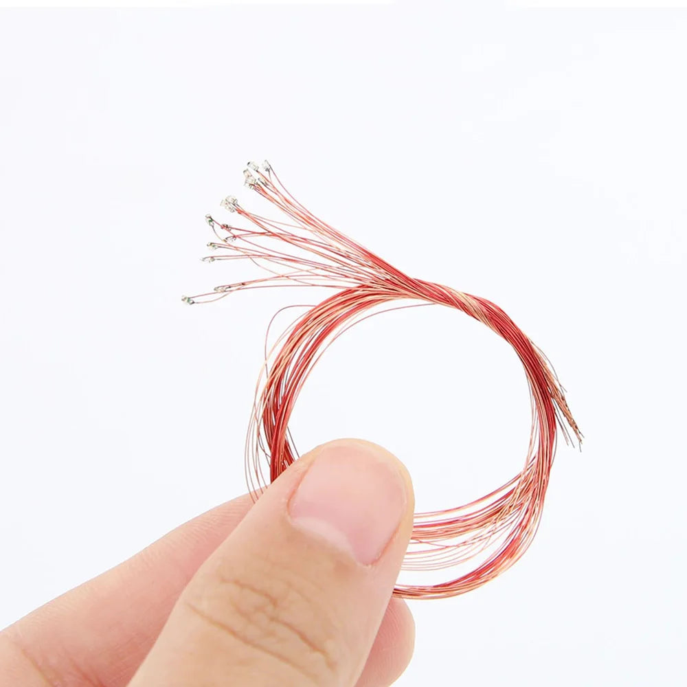 DIY Micro SMD Led Lamp Wired Led 0402 0603 0805 1206 Pre-sol