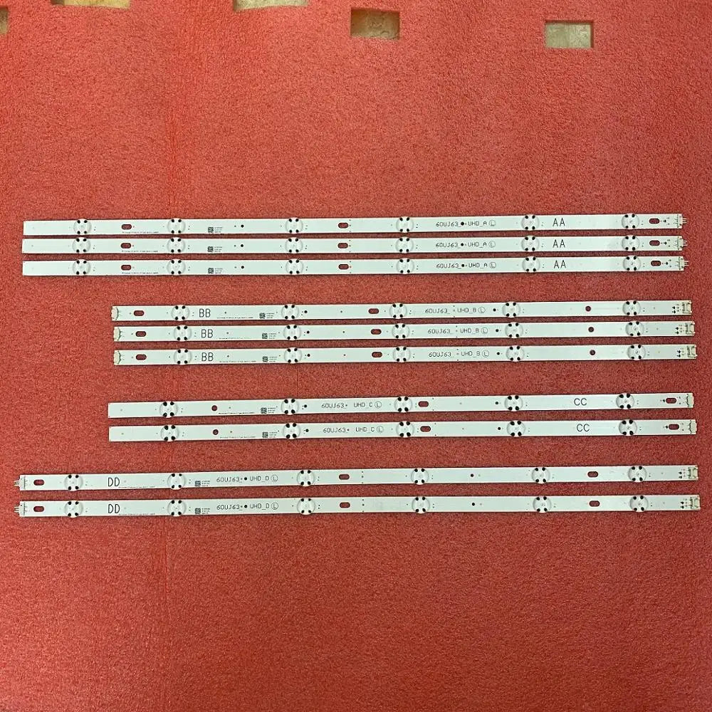LED Backlight Strip For TV 60UJ6307 60UJ654T 60UJ630Y 60UJ67
