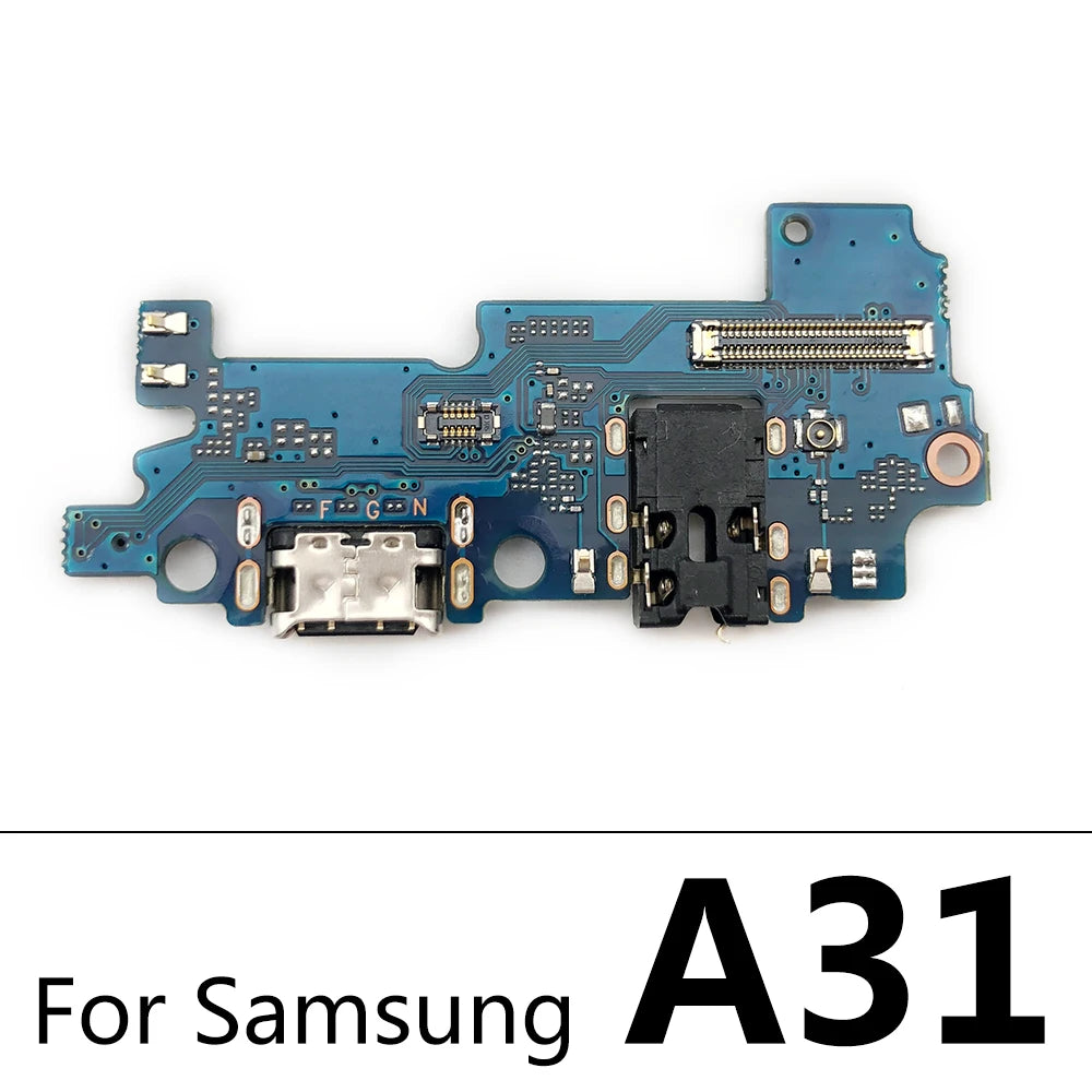 New For Samsung A02 A02S A12 A21 A22 A32 4G 5G USB Charger Port Jack Dock Connector Charging Board Flex Cable With Microphone