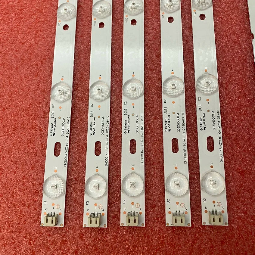 LED Backlight Strip for 10pcs/set LED Backlight Strip For Sceptre X505BV 50CE1120 DH50D14L DH50D14R-ZC14F-04