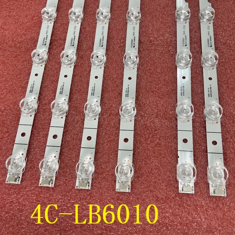 LED Backlight Strip for 6pcs/set LED Backlight Strip For TCL 60EP662 60F60 60D6 60U5950C 60EP660