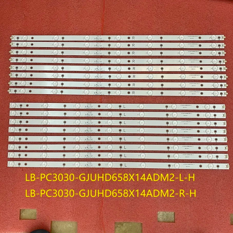 LED Backlight Strip for 65BDL3000 00 65PUF6652 65PUS6121 65PUF6061 65PUF6656/T3