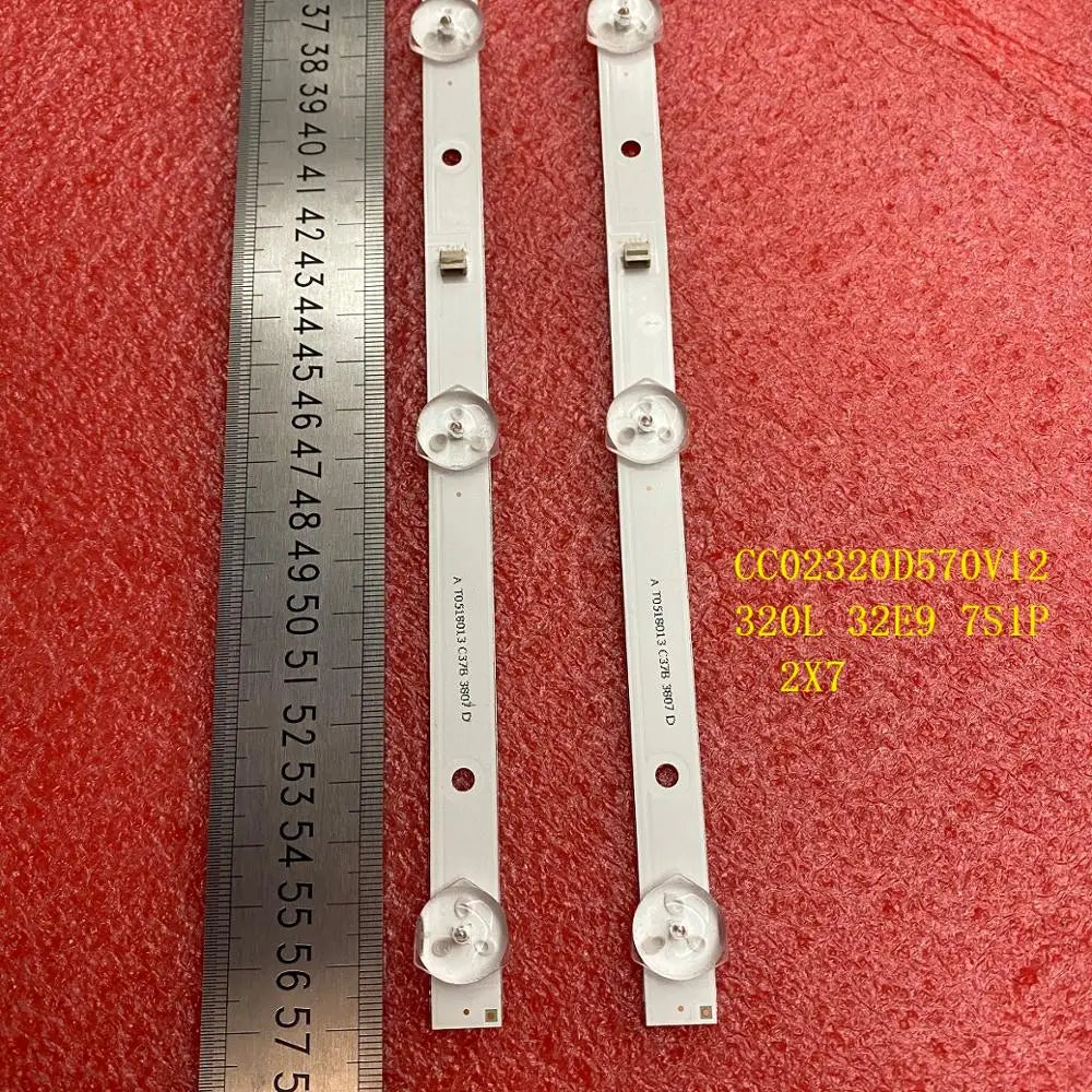 LED Backlight Strip for 2pcs/set LED Backlight Strip For DEXP H32D8000Q H32D7000Q RCA RTDVD3215-B AOC T3211M