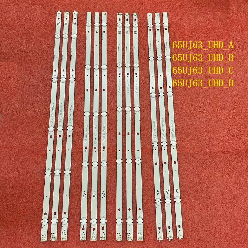LED Backlight Strip for 65UK6100PLA 65UK6100YVA 65UK6100PLB 65TV63CJ-CA 65UJ6100 65UJ634T 65UJ630A 65UJ630Y