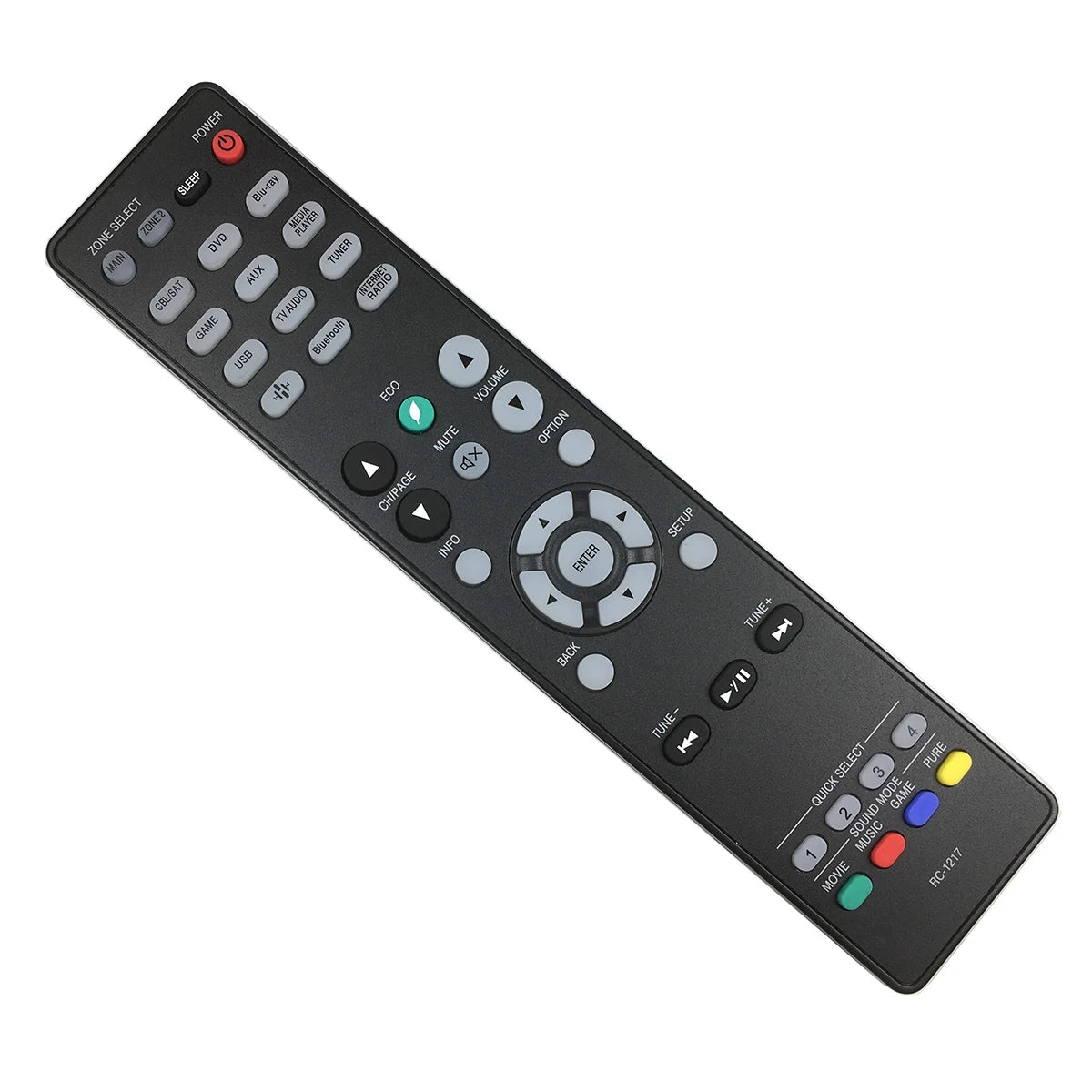 LED Backlight Strip for RC-1217 Replace Remote fit for Denon AV Receiver RC-1183 RC-1184 RC-1192 RC-1193