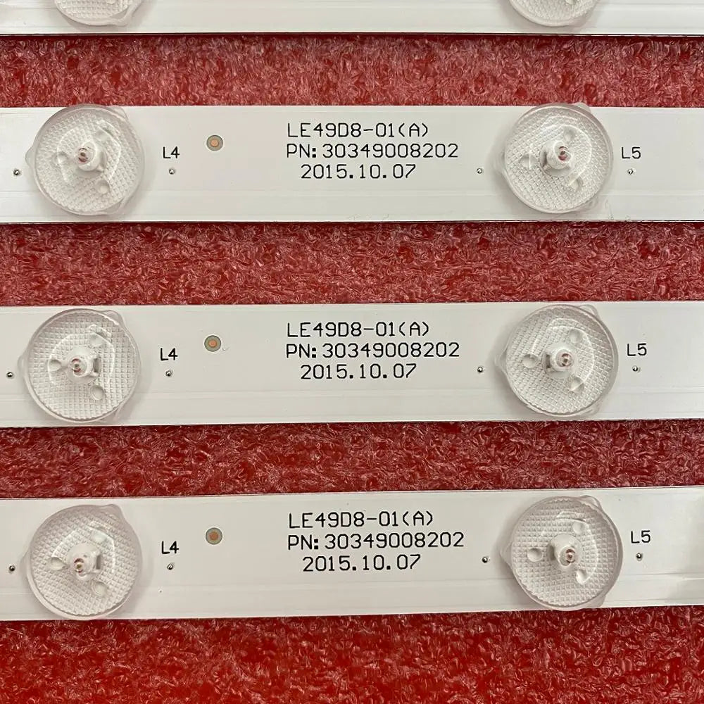 LED Backlight Strip for8LED For Haier LE49U5000A LT-49C550 LS49H510N 30349008202 LE49D8-01(A) LCD490DUY-SHA2