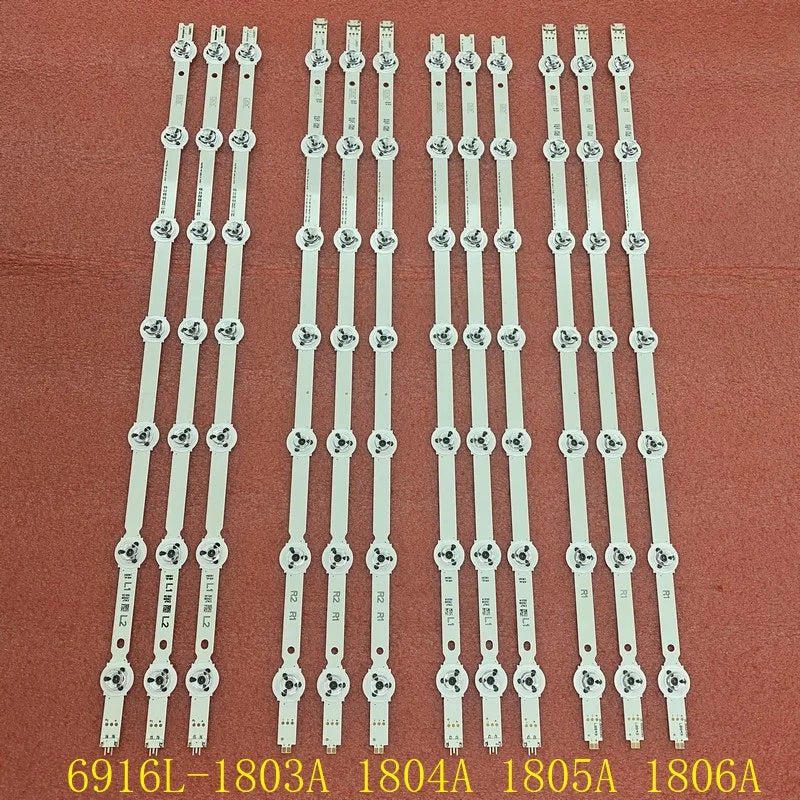 LED Strip for Panasonic TX-55AS740E TX-55ASW754 TX-55AS650B 6916L-1803A 1804A 1805A 1806A 1739A TX-55AS650E