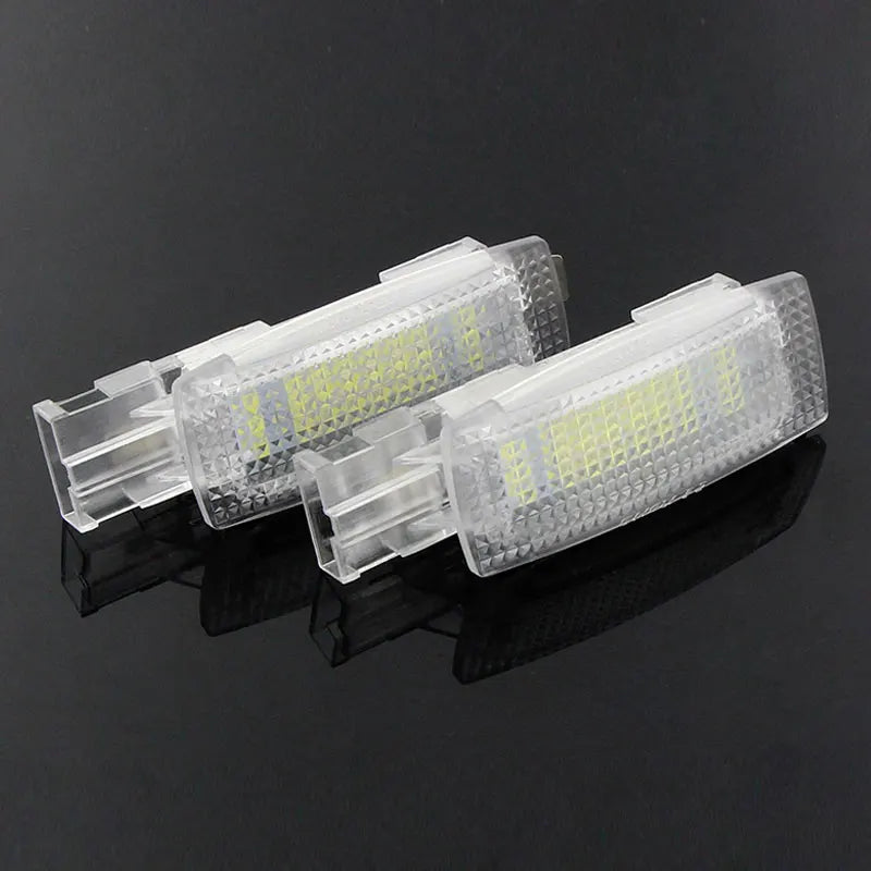 2Pcs LED Interior Sun Visor Vanity Mirror Light Reading Lamp