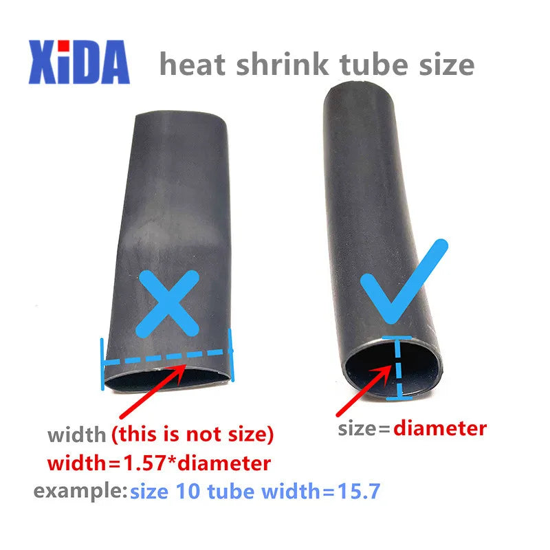5Meters/Lot Black 1mm 1.5mm 2mm 2.5mm 3mm 3.5mm 4mm 5mm 6mm 