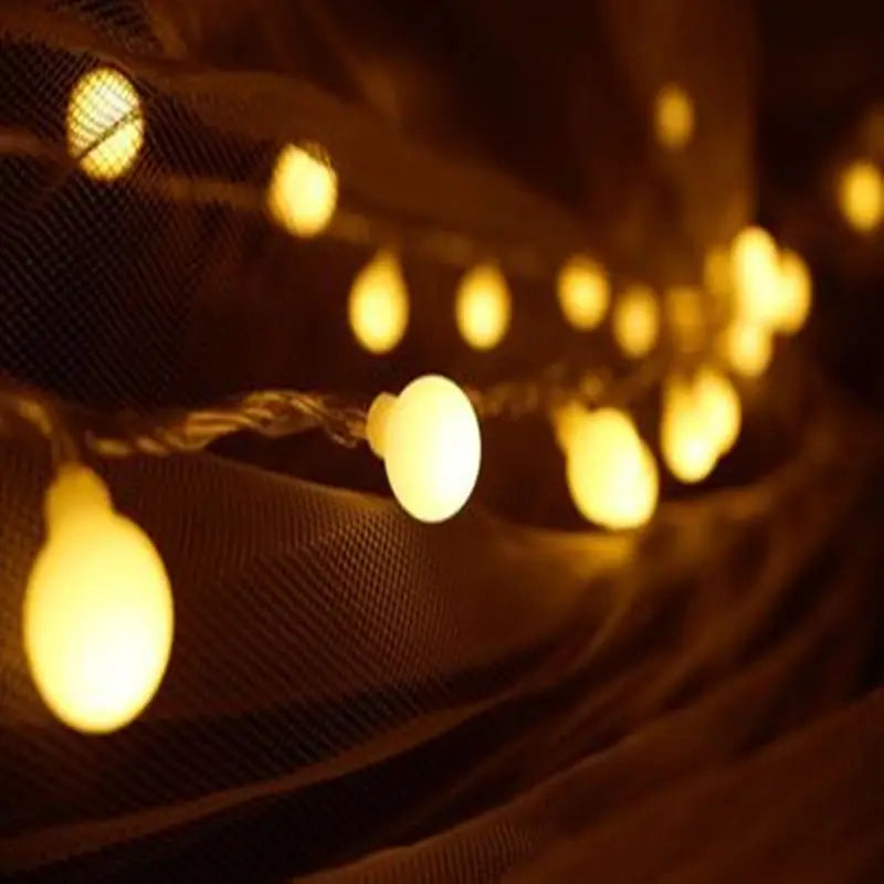New 2M 20LED Colorful Ball String Lights AA Battery Operated