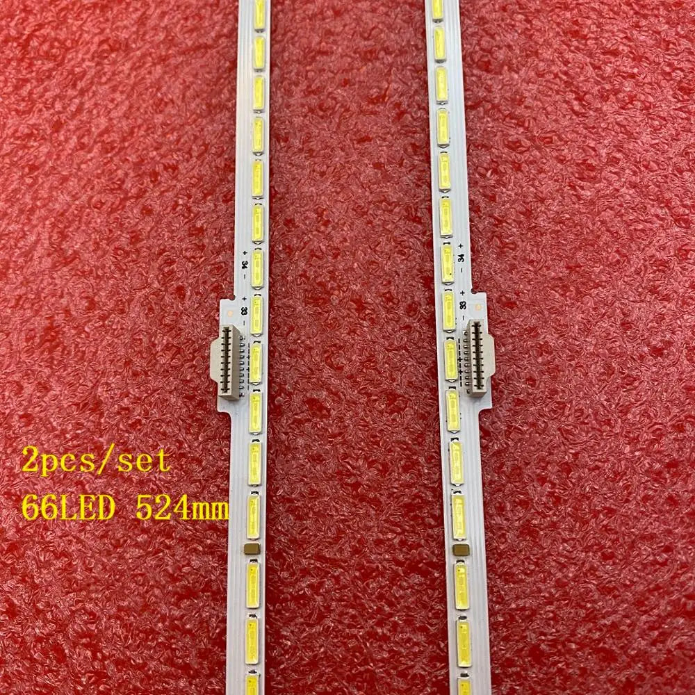 LED Backlight Strip for 2pcs/set 66LED 534mm LED Backlight Strip for TV 49UH850V 49 V16 ASL 2475 2474