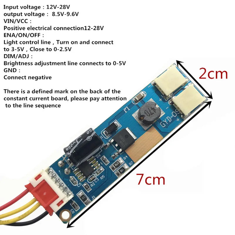 Universal LED Backlight Lamps Update Kit For LCD Monitor Str