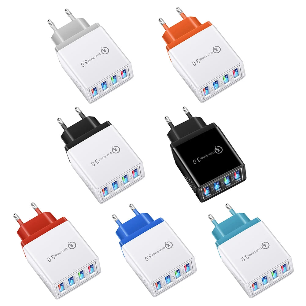 QC 3.0 Quick Charger 5V 3A USB Charger Fast Charging Charge 