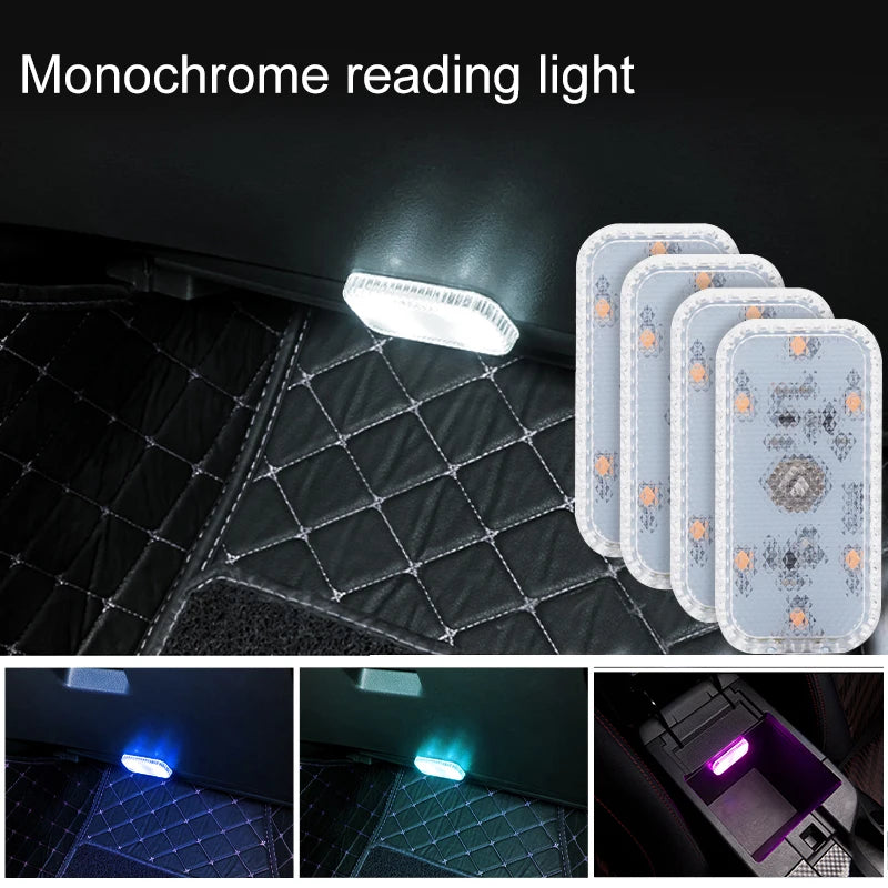LED Touch Light Mini Wireless Car Interior Lighting Auto Roo