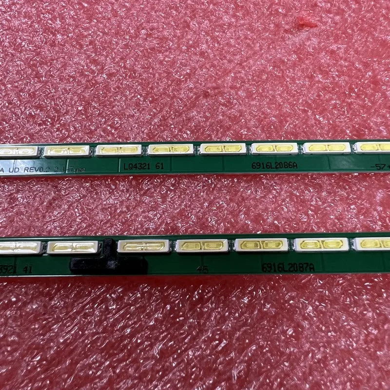 LED Backlight Strip for Kit 2pcs LED backlight strip for TV 49UF850V 49UF8507 49UF8500 6916L-2086B 2087B