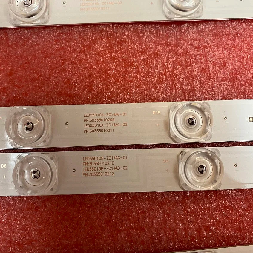 LED Backlight Strip for Telefunken TF-LED55S16T2SU TF-LED55S37T2SU LT-55UE76 LS55H510X H55V6000 LED55K36U