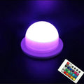 24key Remote Control Rechargeable RGBW Light Base Waterproof