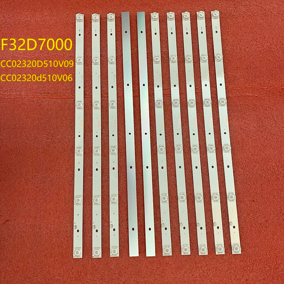 LED Backlight Strip for F32D7000 TI3211DLEDDS LSF320HN08-M02 CC02320D510V09 CC02320d510V06 32E20 2X6 HDA9232