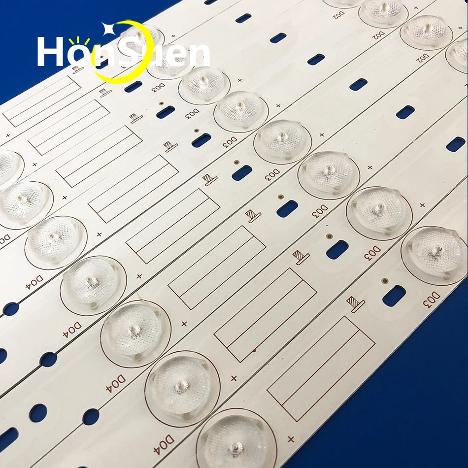LED Backlight Strip for 1Set=8PCS LED Backlight strip 5 Lamp SH39QBE9H44067200335 For Toshiba Dl3975