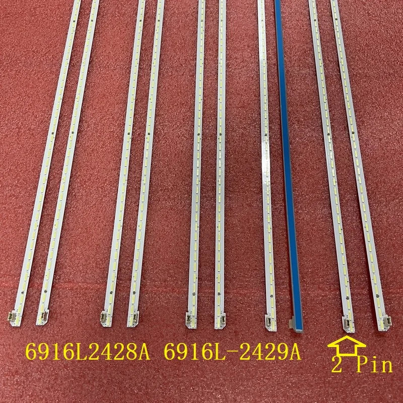 LED Backlight Strip for 2Pin LED Backlight Strip For 55"TV 55LH604V 55LH6000 55LJ615V 55UH7700 55LW340C