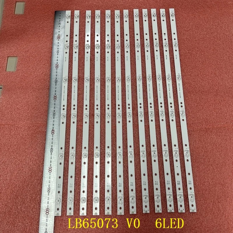 LED Backlight Strip for 6LED LED Strip For Hisense H65A6140 H65AE600 H65A6100 H65AE6100 H65A6100IL HD650S1U51