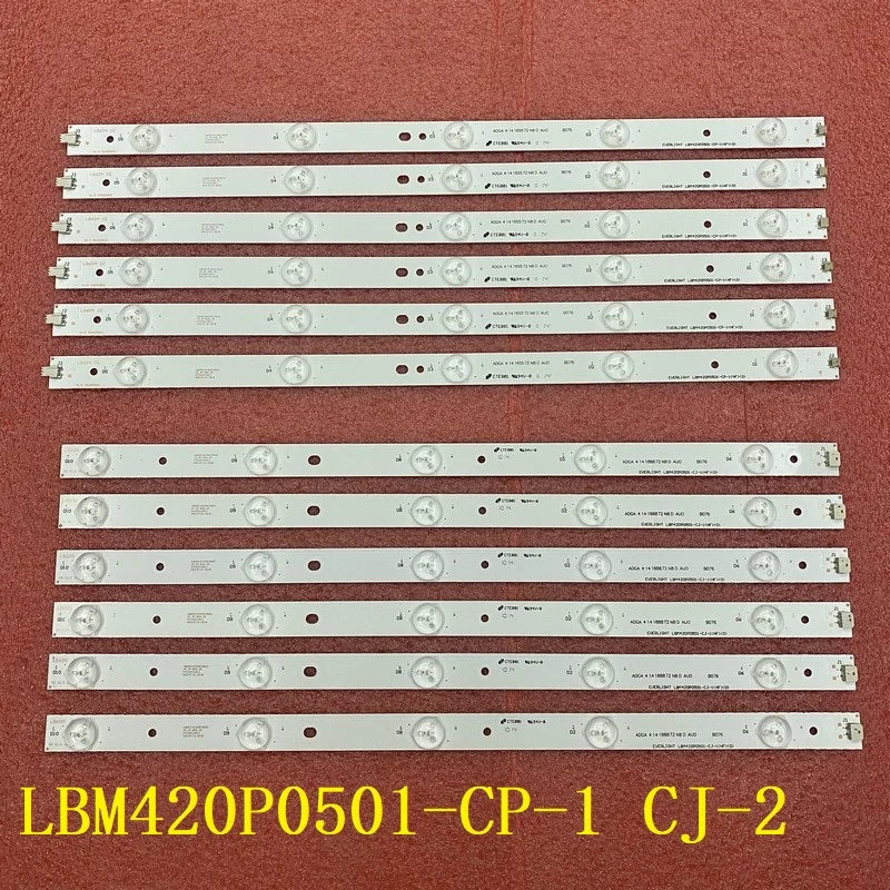LED Backlight Strip for10LED for Sharp LC-42LB150U LC-42LD265E LC-42LD265RU LC-42LD266K TPT420H2-HVN06