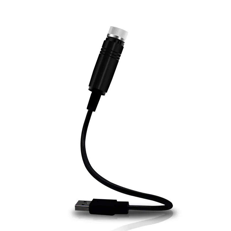 USB Car Interior Atmosphere Star Sky Lamp Ceiling Roof Light