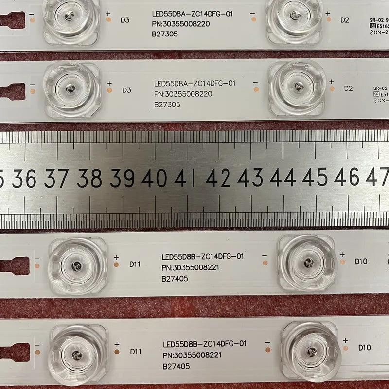 LED Backlight Strip for 14pcs/set LED bar for Haier LE55U6500U LS55AL88A72 D5551A LED55D8B
