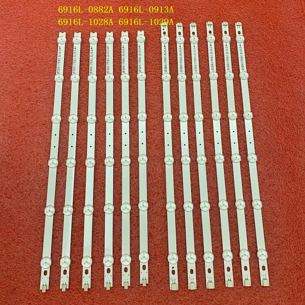 LED Backlight Strip for 12 PCS/set LED backlight strip for TV 42LM340T 42LM3700 42LS3400 42LM3400 6916L-0913A