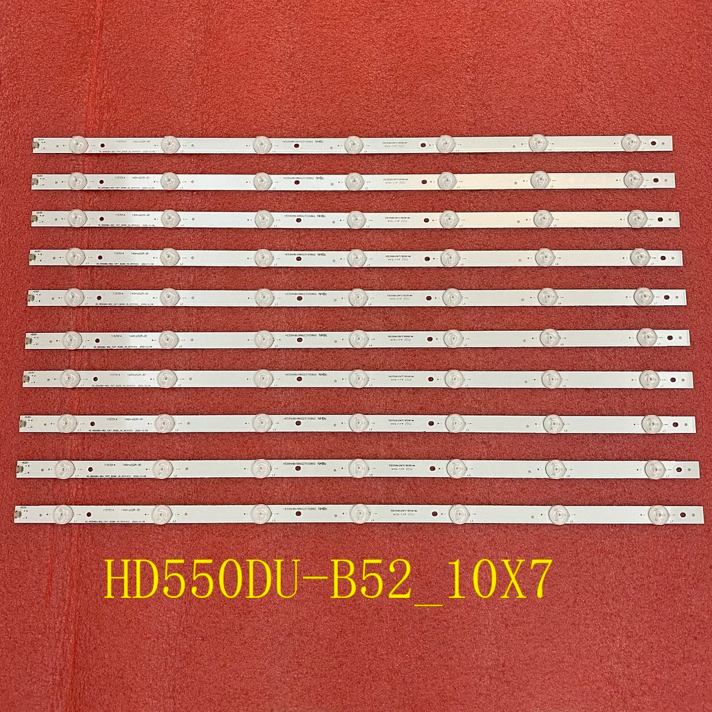 10 PCS/set 7LED LED Backlight Strip for H55MEC3050 Hisense 5
